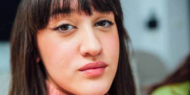 confident woman who repels shallow and insecure people