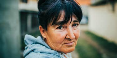 serious intelligent woman feeling stuck in life