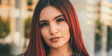 Woman dosen't waste time on bad relationships.