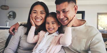 family that feels happy based on their social class