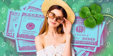 zodiac signs abundance luck July 8 2026