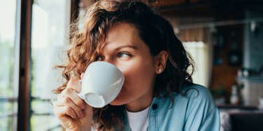 Woman has to give up coffee.