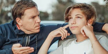 Parent is out of touch with kid.
