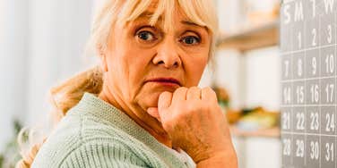 forgetful woman