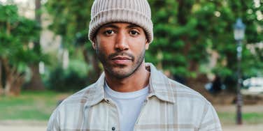 man who hates mental and emotional gymnastics looks directly into camera
