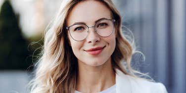 woman with a lot of intelligence