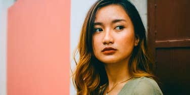 sad woman feeling like nobody likes her