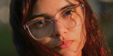 Woman in healthy relationship experiences uncomfortable things.