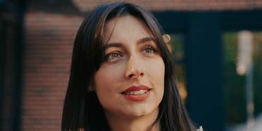 Woman dosen't get sucked into emotionally immature drama.