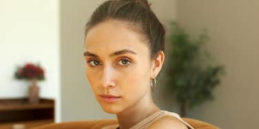 Woman no longer cares about being nice.