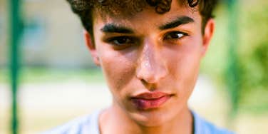 unhappy teen who grew up in joyless home