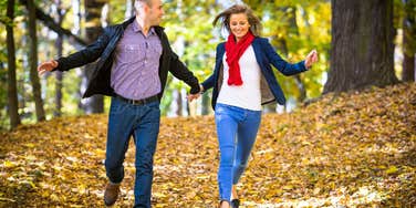 traits people stepping crunch leaves when fall