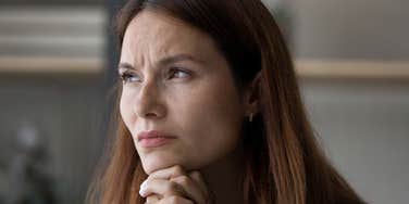 Woman is going through a difficult season of life.