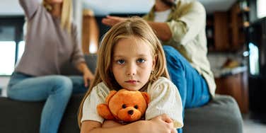 Kid grew up with a family dominted by anger.