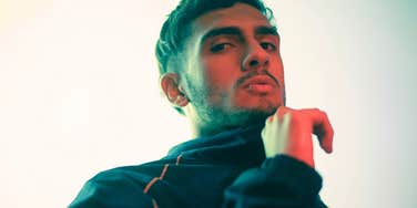 judgmental man staring thinking deeply