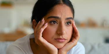 overwhelmed woman losing her ability to maintain her friendships