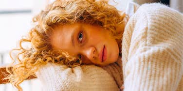 emotionally exhausted woman tired of being strong
