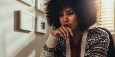 woman thinking