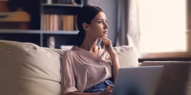woman thinking