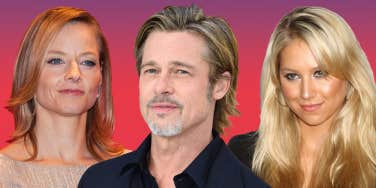 brad pitt, jodie foster, and anna kournikova