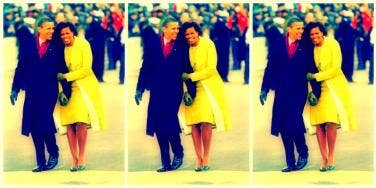 First Lady Michelle Obama And President Barack Obama