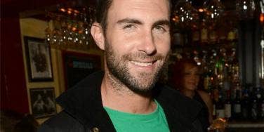 Adam Levine in bar