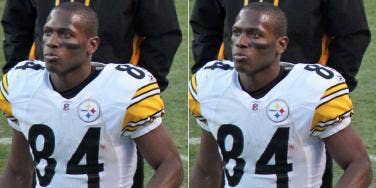 antonio brown #84 steelers