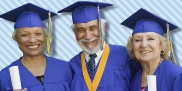 Seniors graduating