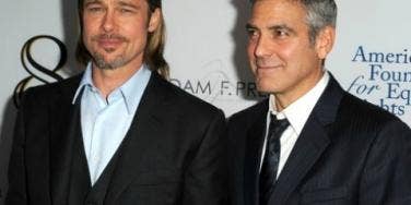 BRad Pitt and George Clooney