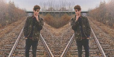 guy smoking