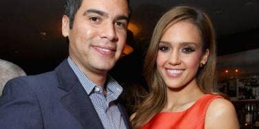 Cash Warren and Jessica Alba