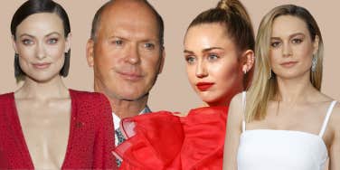 Olivia Wilde, Michael Keaton, Miley Cyrus, Brie Larson