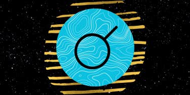 conjunction astrology symbol