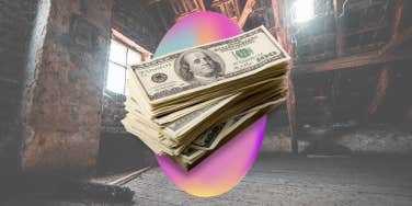 money in an attic