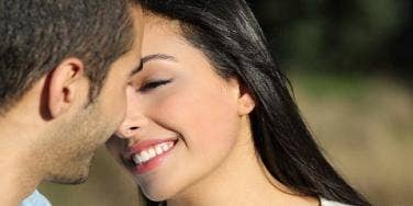 kissing couple
