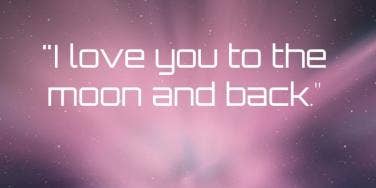 i love you to the moon and back