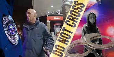 John Lee and his 21 year old daughter Theresa Lee, during a DUI stop