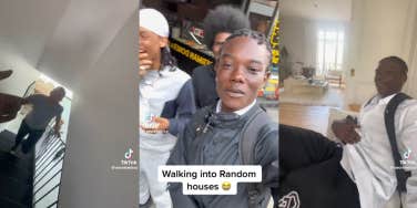 Kids walking into stranger's home TikTok