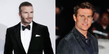 David Beckham, Tom Cruise