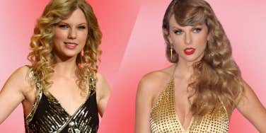 taylor swift before and after boob job photos