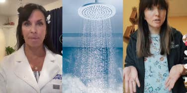 shower, doctors, warning 