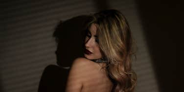 Woman and shadow 