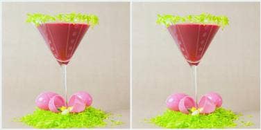DIY Easter Candy Cocktail Recipe Made With Peeps
