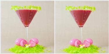 DIY Easter Candy Cocktail Recipe Made With Peeps