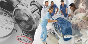 healthcare in America, astronomical bill for emergency room visit, pregnant woman returning to work after birth