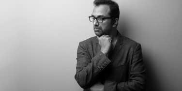 middle-aged indian man