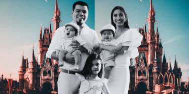 Family at Disney