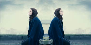woman ouside