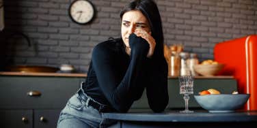 woman with hidden social anxiety