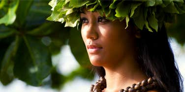 Native Hawaiian woman